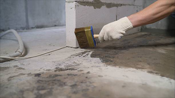 Crawl space vapor barrier installation in Warren, OR